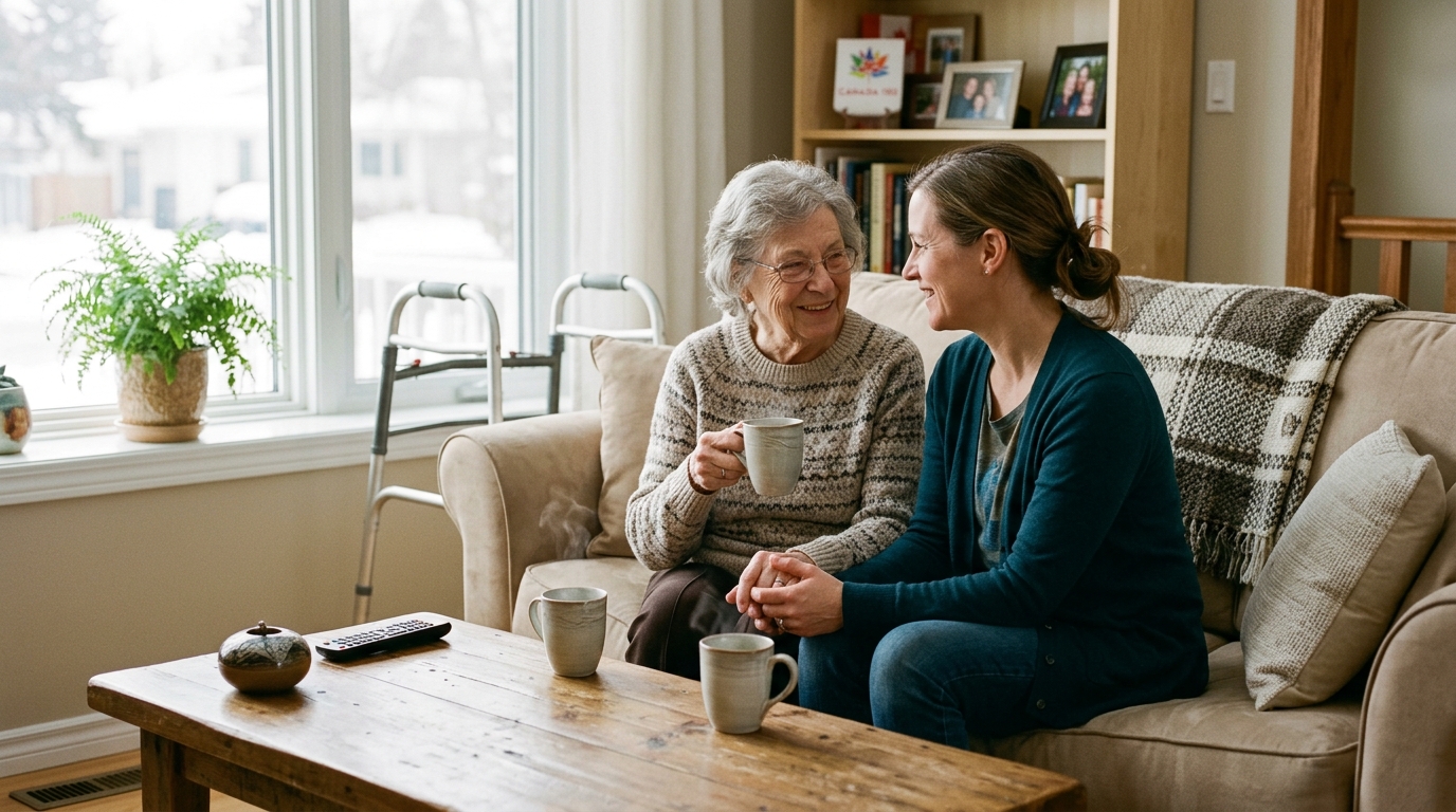 How to Start the Conversation About Home Care With an Aging Parent in Edmonton